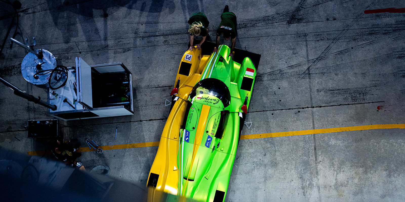 Jimmy Chou, Henry Cubides Olarte, and Alex Bukhantsov are set to compete for Inter Europol Competition in LMP3