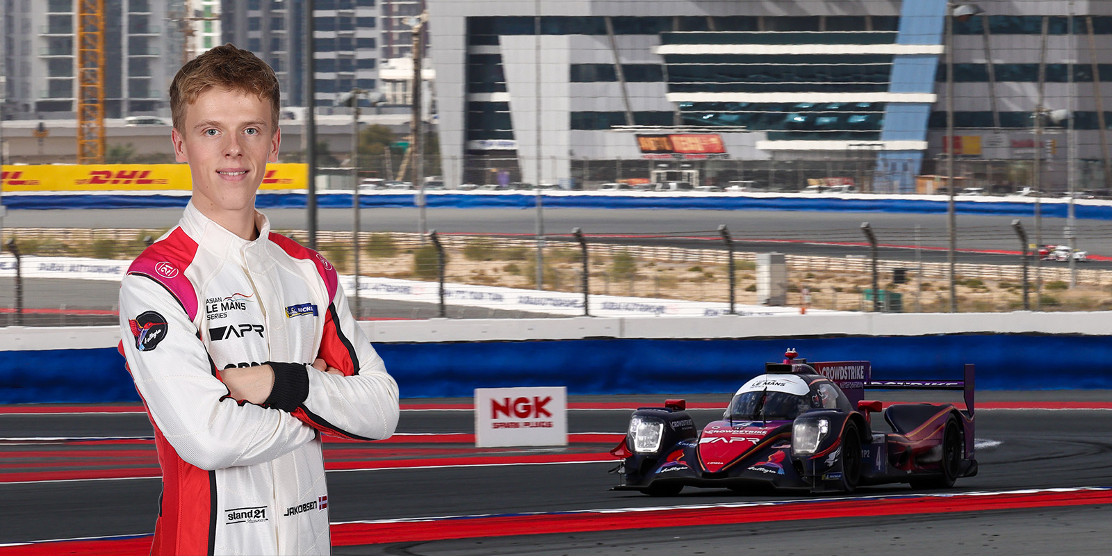 Daytona 24 Winner Malthe Jakobsen Back in Action in Dubai