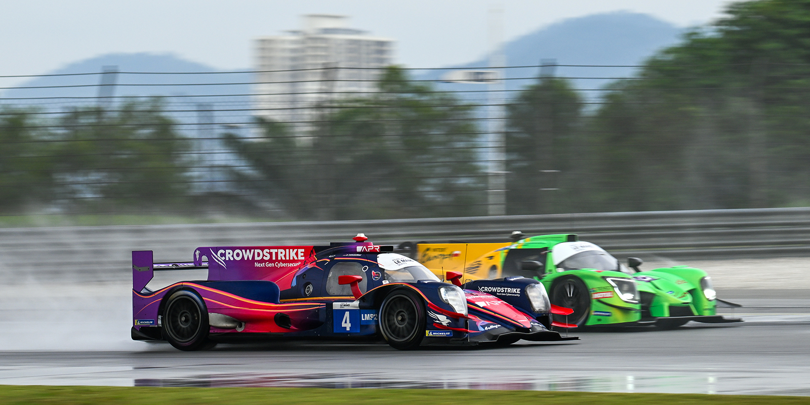 FP2: Crowdstrike Racing by APR Fastest in Wet Second Session