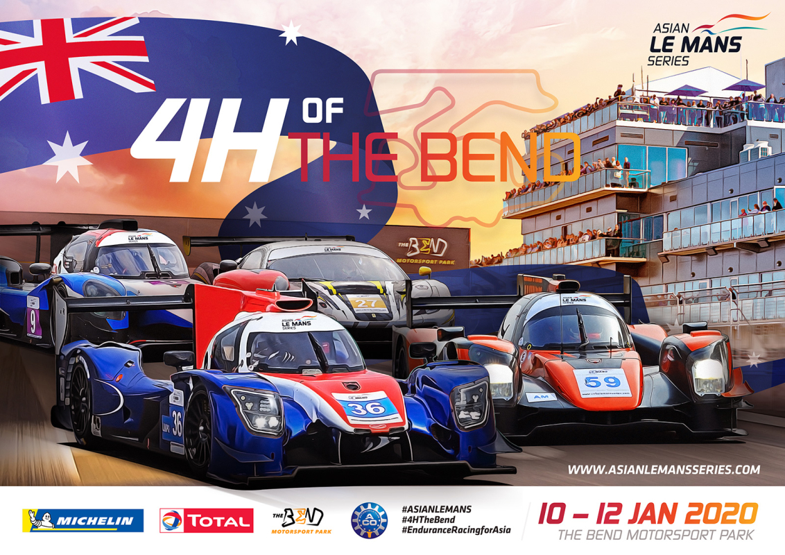 Asian Le Mans Series is heading to The Bend Motorsport Park!