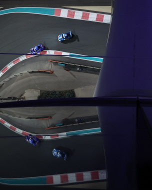 Art 🎨 We love seeing Yas Marina Circuit from a few different angles 😍 #AsianLeMans