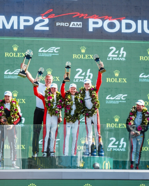 CONGRATULATIONS @crowdstrikeracing by APR - LMP2 PRO/AM LE MANS WINNERS 🏆 Our reigning and 2023/2024