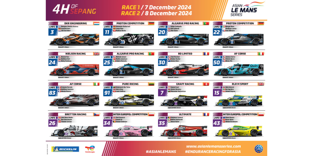 4 Hours of Sepang Spotters Guide