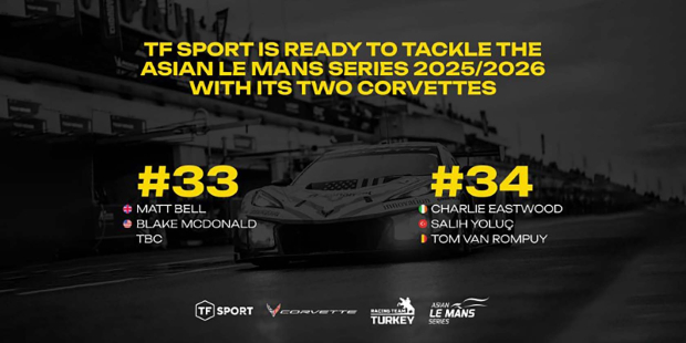 TEAM NEWS: TF Sport is Ready to Tackle the Asian Le Mans Series with its Two Corvettes